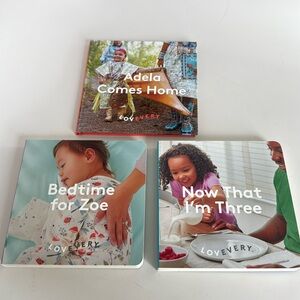 Lovevery lot of 3 books baby toddler